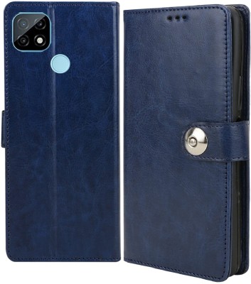 Cowboy Back Cover for Realme C12(Blue, Flexible, Pack of: 1)
