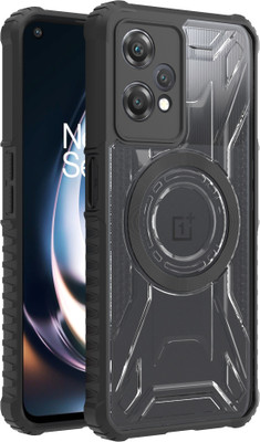 KartV Back Cover for OnePlus Nord Ce 2 Lite 5G, OnePlus Nord Ce 2 Lite(Black, Transparent, Camera Bump Protector, Pack of: 1)