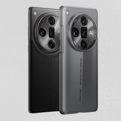 my pc wala Back Cover for Oppo Find X7 |Oppo Find X7 Ultra Protection to the Device, Light weight, Scratch Resistant(Grey, Hard Case, Pack of: 1)