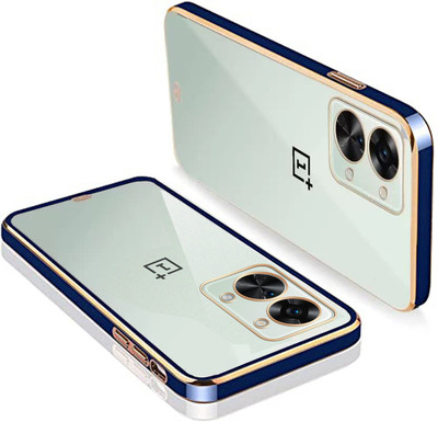 Micvir Back Cover for OnePlus Nord 2T 5G(Blue, Silicon, Pack of: 1)