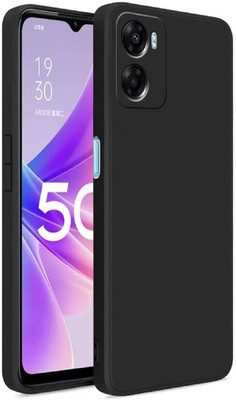 ZAMN Back Cover for OPPO K10 5G(Black, Silicon, Pack of: 1)