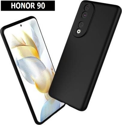DSCASE Back Cover for Honor 90 5G,Honor 90,(CA)(Black, Shock Proof, Pack of: 1)