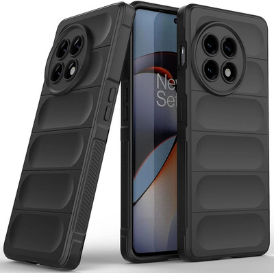 Micvir Back Cover for OnePlus 11R 5G(Black, 3D Case, Silicon, Pack of: 1)