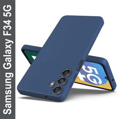 Flipkart SmartBuy Back Cover for Samsung Galaxy F34 5G(Blue, Grip Case, Pack of: 1)