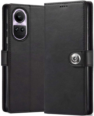 SHINESTAR. Back Cover for Oppo Reno 10 5G(Black, Pack of: 1)