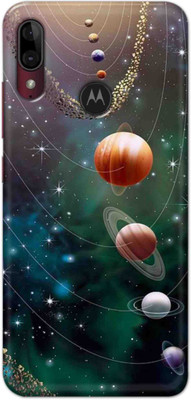NDCOM Back Cover for Motorola Moto E6s Solar System Printed(Multicolor, Hard Case, Pack of: 1)