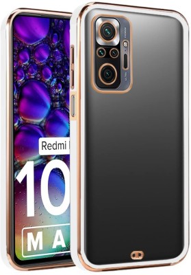 A3sprime Back Cover for Redmi Note 10 Pro, - [Soft Silicon Transparent & Drop Protective Back Case](White, Camera Bump Protector, Silicon, Pack of: 1)