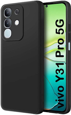 Flipkart SmartBuy Back Cover for Vivo Y31 Pro 5G, vivo Y31 Pro(Black, Camera Bump Protector, Pack of: 1)