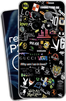 Selfless Back Cover for Oppo Realme P2 Pro 5G(Multicolor, Dual Protection, Silicon, Pack of: 1)