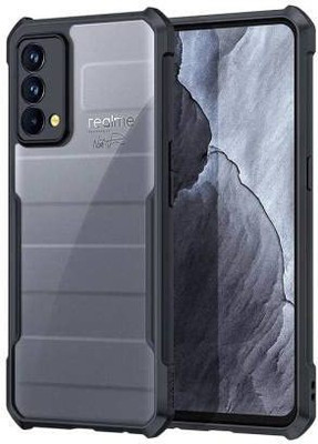 NewSelect Back Cover for Realme GT Master Edition(Black, Grip Case, Pack of: 1)