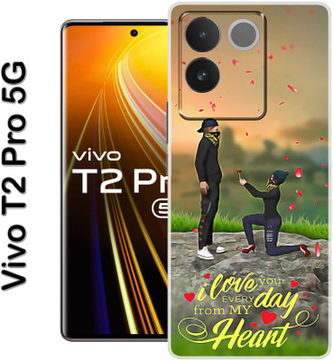 kudia Back Cover for Vivo T2 pro 5G, T2 pro 5G, vivo t2 pro 5g(Multicolor, Silicon, Pack of: 1)