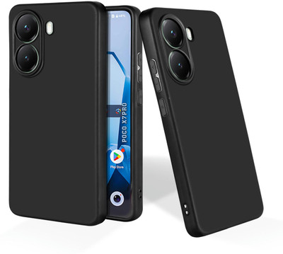 CLASSYPRINT Back Cover for Poco X7 Pro(Black)