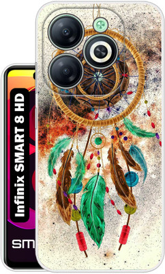 Flipkart SmartBuy Back Cover for Infinix SMART 8 HD(Multicolor, Dual Protection, Silicon, Pack of: 1)