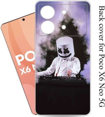 Print maker Back Cover for Poco X6 Neo 5G Back Cover(Multicolor, Grip Case, Silicon, Pack of: 1)