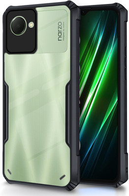 Flipkart SmartBuy Back Cover for Realme Narzo 50i Prime(Black, Grip Case, Pack of: 1)