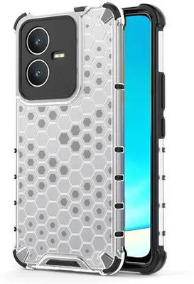 Stunny Bumper Case for Vivo Y22 -dss001(Transparent, Shock Proof, Silicon, Pack of: 1)