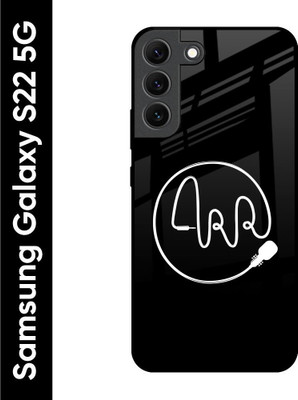 Hocopoco Back Cover for Samsung Galaxy S22 5G(Black, White, Grip Case, Pack of: 1)