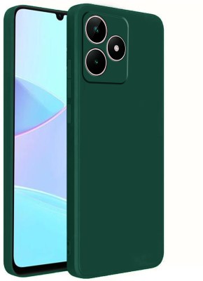 Knotyy Back Cover for realme C51, Realme C51(Green, Flexible, Silicon, Pack of: 1)