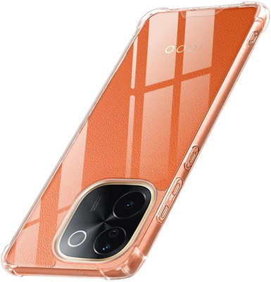 VISHZONE Back Cover for iQOO Z9s Pro 5G / Vivo T3 Pro 5G(Transparent, Grip Case, Silicon, Pack of: 1)