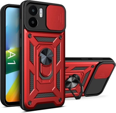 KrKis Back Cover for Vivo Y77 5G, Vivo IQOO Z6 Lite(Red, Shock Proof, Pack of: 1)