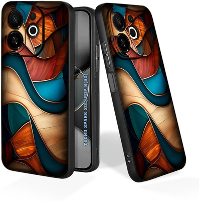 CLASSYPRINT Back Cover for Tecno Spark 30c / POP 9 5G(Black)