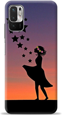 Crafter Back Cover for Mi Redmi Note 10T 5G(Black, Shock Proof, Pack of: 1)