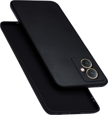 Micvir Back Cover for Vivo Y27(Black, Dual Protection, Silicon, Pack of: 1)