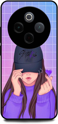 INDICRAFT Back Cover for vivo T4 5G(Multicolor, Shock Proof, Pack of: 1)