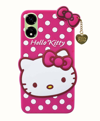 COVERBLACK Back Cover for itel P55 5G(Pink, Dual Protection, Silicon, Pack of: 1)