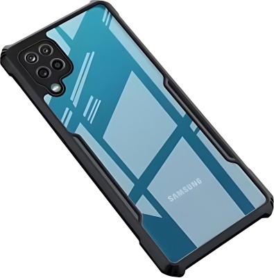 Mobtech Back Cover for Samsung Galaxy M33 5G, Transparent(Black, Transparent, Silicon)