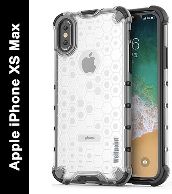 Wellpoint Back Cover for Apple iPhone XS Max(Transparent, Shock Proof, Pack of: 1)
