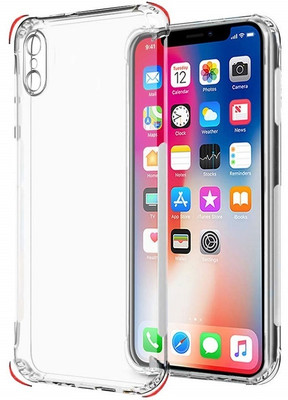 ChutPutMart Back Cover for Ultra Clear Soft Case Apple iphone Xs(Transparent, Camera Bump Protector, Silicon, Pack of: 1)