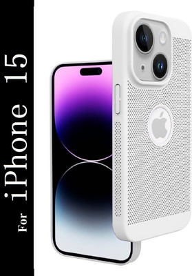 Bechara Back Cover for Apple iPhone 15(White, Dual Protection, Silicon, Pack of: 1)