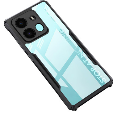 King Maker Back Cover for Tecno Spark Go 2023(Black, Dual Protection, Pack of: 1)