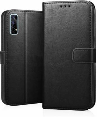 ClickAway Back Cover for Realme Narzo 20 Pro Diary Black |Top Notch Product |Rich Look| Premium High Quality(Black, Dual Protection, Pack of: 1)