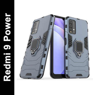 Cover Alive Back Cover for Redmi 9 Power(Blue, Shock Proof, Pack of: 1)