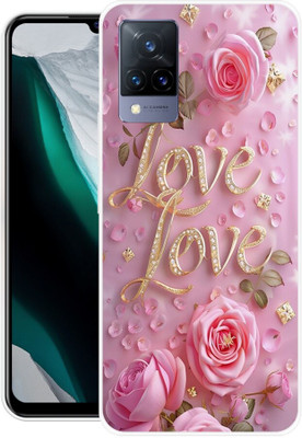 KLC Back Cover for ViVO V21 5G(Multicolor, Grip Case, Silicon, Pack of: 1)