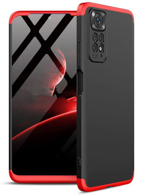 LILLIPUT Back Cover for Mi Redmi Note 11 Pro Plus(Red, Pack of: 1)