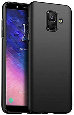 MobiSpiff Back Cover for Samsung A8 Plus(Black, Camera Bump Protector, Silicon, Pack of: 1)