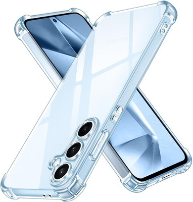TheApallio Bumper Case for Samsung Galaxy S25 FE 5G(Transparent, Camera Bump Protector, Pack of: 1)