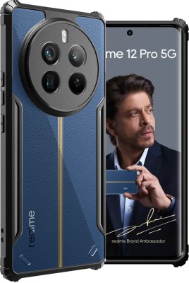 Flipkart SmartBuy Back Cover for RealMe 12 Pro 5G(Black, Shock Proof, Pack of: 1)