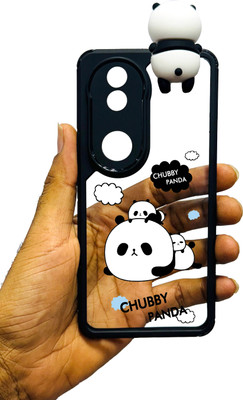 Charvi Collection Ltd Back Cover for vivo V50 5G(Transparent, Black, 3D Case, Pack of: 1)