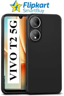 Flipkart SmartBuy Back Cover for Vivo T2, Vivo T2 5G,(Black, Grip Case, Pack of: 1)