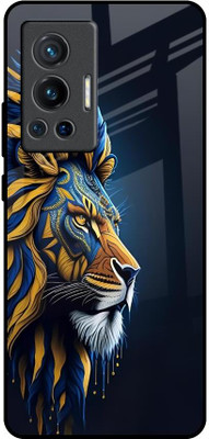Hocopoco Back Cover for Vivo X70 Pro(Blue, Grip Case, Pack of: 1)