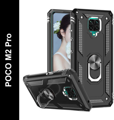 Cover Alive Back Cover for Poco M2 Pro, Mi Redmi Note 9 Pro, Mi Redmi Note 9 Pro Max(Black, Shock Proof, Pack of: 1)