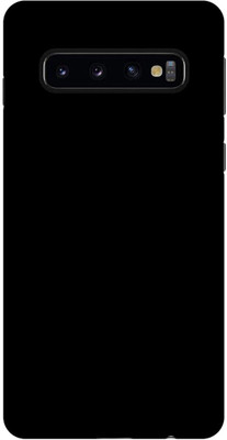 VISHRN Back Cover for SAMSUNG Galaxy S10(Black, Grip Case, Silicon, Pack of: 1)