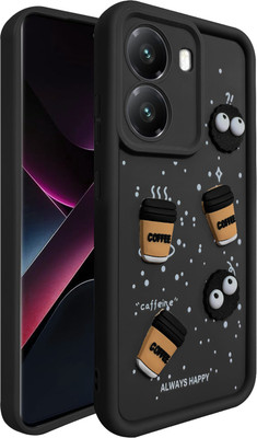 KartV Back Cover for Poco X7 Pro 5G(Black, Camera Bump Protector, Pack of: 1)