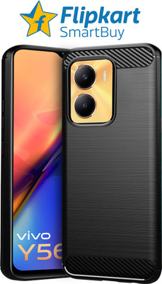 Flipkart SmartBuy Back Cover for Vivo Y56 5G(Black, Rugged Armor, Pack of: 1)