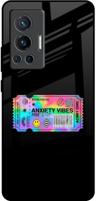 Hocopoco Back Cover for Vivo X70 Pro(Black, Grip Case, Pack of: 1)