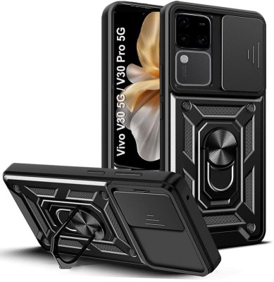 Vikeko Back Cover for vivo V30 Pro 5G, vivo V30 5G(Black, Shock Proof, Pack of: 1)